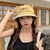 Women's Cute Cat Wide Eaves Bucket Hat