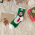 Women's Cute Christmas Tree Snowman Elk Acetate Fibre Coral Fleece Crew Socks