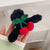 Women's Cute Color Block Cloth Hair Claws