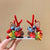 Women's Cute Color Block Cloth Hair Clip