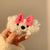 Women's Cute Dog Bow Knot Plush Hair Clip