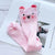 Women's Cute Dog Cotton Hollow Out Over The Knee Socks 1 Set