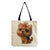 Women's Cute Dog Shopping Bags