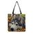 Women's Cute Dog Shopping Bags