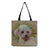 Women's Cute Dog Shopping Bags