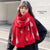 Women's Cute Elk Imitation Cashmere Winter Scarves