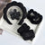 Women's Cute Floral Plastic Flannel Spray Paint Hair Band Hair Tie Hair Claws