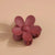 Women's Cute Flower Plastic Resin Hollow Out Hair Claws