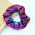 Women's Cute Glittery Pu Leather Cloth Hair Tie