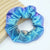 Women's Cute Glittery Pu Leather Cloth Hair Tie