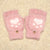 Women's Cute Heart Shape Gloves 1 Pair