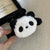 Women's Cute Panda Plush Hair Claws