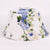 Women's Cute Printing Flower Flat Eaves Baseball Cap