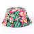 Women's Cute Printing Flower Flat Eaves Baseball Cap