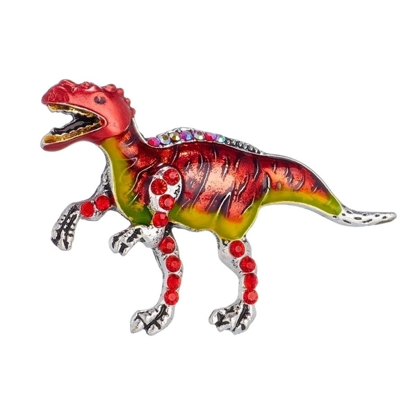 Women's Cute Retro Dinosaur Alloy Brooches Stoving Varnish Plating No Inlaid Brooches