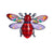 Women's Cute Retro Fashion Insect Alloy Brooches Stoving Varnish Plating No Inlaid Brooches