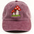 Women's Cute Retro Mushroom Embroidery Curved Eaves Baseball Cap