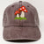 Women's Cute Retro Mushroom Embroidery Curved Eaves Baseball Cap