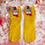 Women's Cute Santa Claus Bear Snowflake Cotton Crew Socks