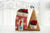 Women's Cute Santa Claus Christmas Socks Polyester Patchwork Crew Socks 1 Set