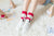 Women's Cute Santa Claus Christmas Socks Polyester Patchwork Crew Socks 1 Set