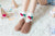 Women's Cute Santa Claus Christmas Socks Polyester Patchwork Crew Socks 1 Set