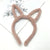 Women's Cute Simple Style Ear Plush Hair Band