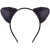 Women's Cute Solid Color Leopard Cloth Hair Band