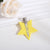 Women's Cute Star Arylic Stoving Varnish Hair Clip