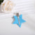 Women's Cute Star Arylic Stoving Varnish Hair Clip