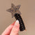 Women's Cute Star Plastic Resin Inlay Rhinestones Bubble Braid Hair Rope