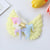 Women's Cute Star  Wings Cloth Hair Clip