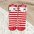 Women's Cute Stripe Elk Cotton Jacquard Ankle Socks 1 Set