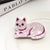 Women's Cute Sweet Animal Arylic Hair Claws