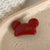 Women's Cute Sweet Bear Acetic Acid Sheets Hair Clip