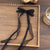 Women's Cute Sweet Bow Knot Cloth Lace Hair Clip