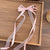 Women's Cute Sweet Bow Knot Cloth Lace Hair Clip