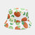 Women's Cute Sweet Fruit Printing Bucket Hat