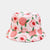 Women's Cute Sweet Fruit Printing Bucket Hat