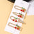 Women's Cute Sweet Korean Style Cherry Iron Inlay Rhinestones Hair Clip