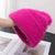 Women's Cute Sweet Simple Style Solid Color Eaveless Wool Cap