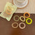 Women's Cute Sweet Solid Color Plastic Hair Tie