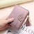 Women's Ditsy Floral Pu Leather Tassel Buckle Wallets