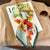 Women's Elegant Animal Plant South Korean Satin Printing Silk Scarves