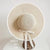 Women's Elegant Basic Bow Knot Big Eaves Straw Hat