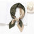 Women's Elegant Basic Classic Style Color Block Polyester Silk Scarf