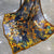 Women's Elegant Basic Lady Animal Camry Brocade Printing Silk Scarves