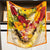 Women's Elegant Basic Lady Animal Camry Brocade Printing Silk Scarves