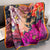 Women's Elegant Basic Lady Animal Camry Brocade Printing Silk Scarves