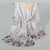 Women's Elegant Basic Lady Flower Chiffon Printing Silk Scarf